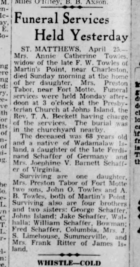 Clipping from The Times and Democrat